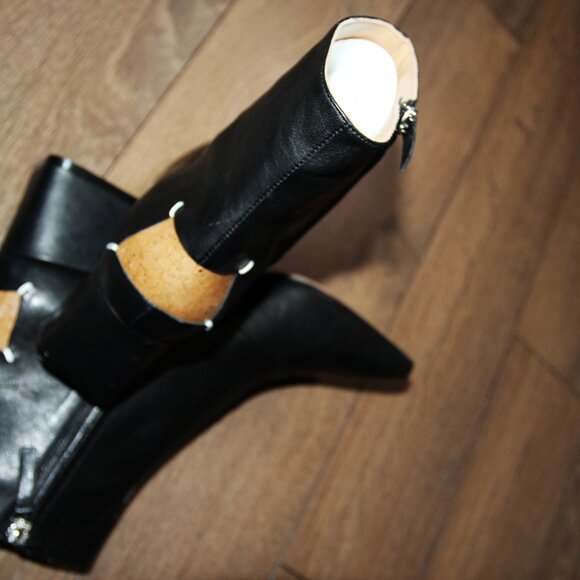 BNWT SS23 MAISON MARGIELA SQUARE TOE ANKLE BOOTS 39.5 & 41 - Picture 3 of 5